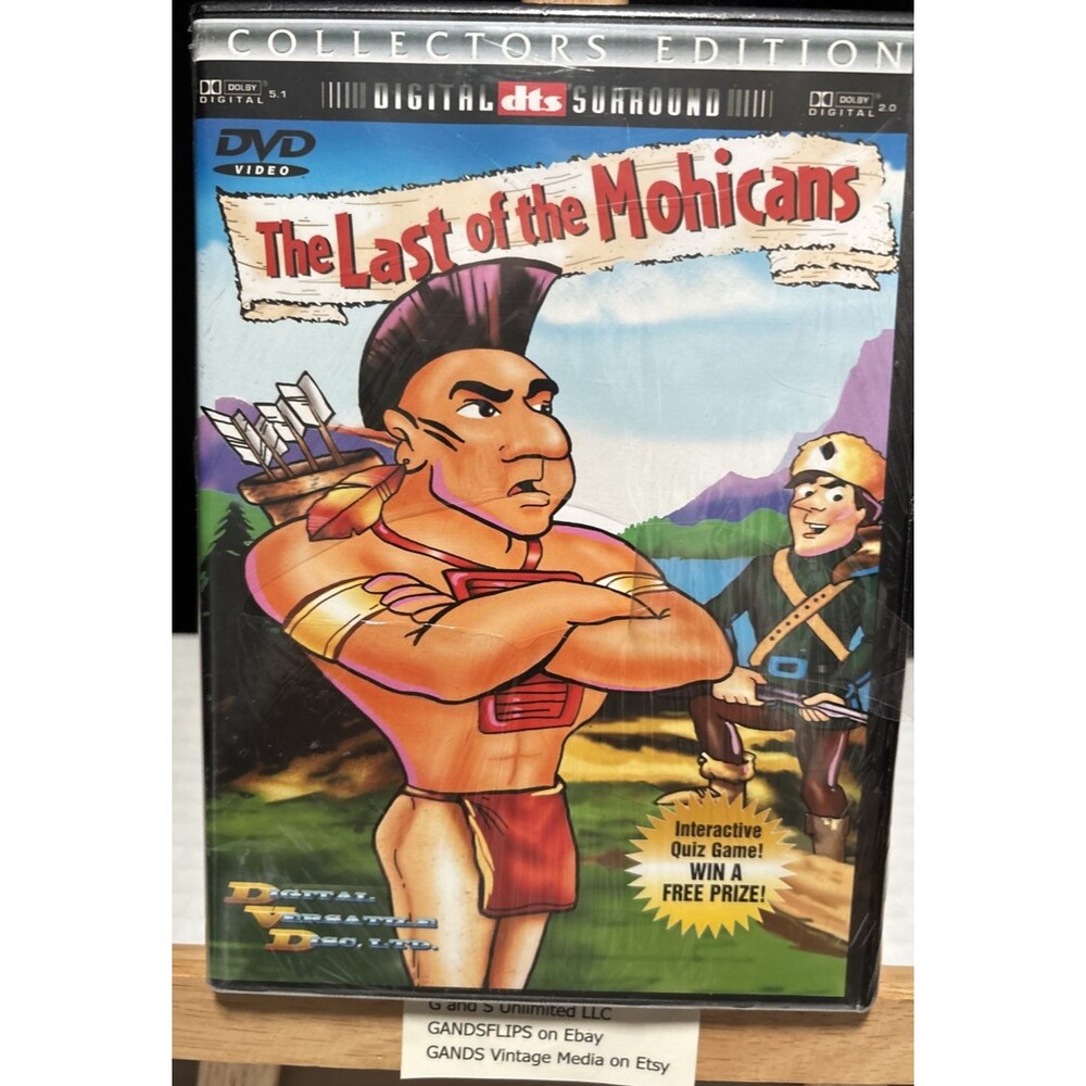 The Last of the Mohicans DVD DTS Collector’s Edition Daniel Day-Lewis 1999  NEW